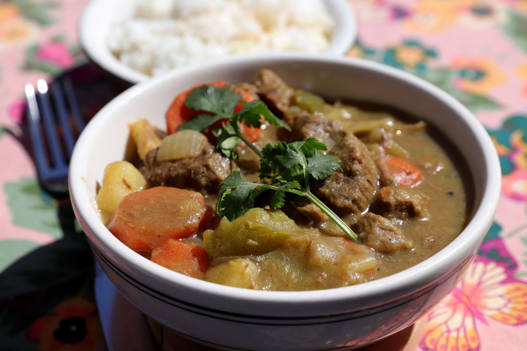 Cooking with curry
